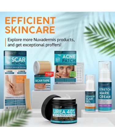 Scar Cream Gel with Retinol, Allantoin, Vitamin E, Betaine - Post Surgery Treatment for C-Section, Tummy Tuck, Keloid, Acne Removal - 1.7 oz - Buy Online on GoSupps.com