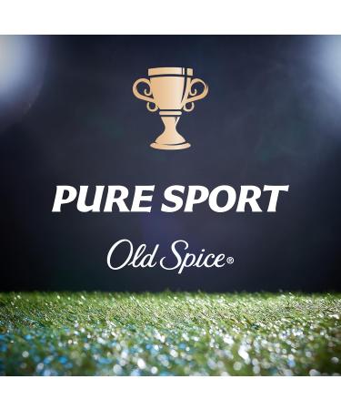 Old Spice Men's Antiperspirant & Deodorant Invisible Dry Spray Pure Sport Plus 122g Pure Sport 122g - Buy Online on GoSupps.com