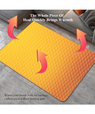 Buy Electric Heating Blankets & Carpets - Fast Heating Waterproof Adjustable Temperature Non-Slip 50x200 cm for Bedrooms Living Room & Office - Buy Online on GoSupps.com