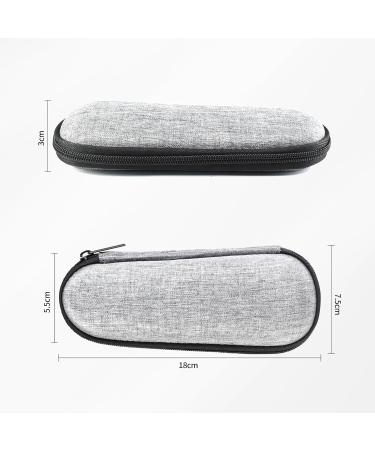 Zlit Gillette Fusion5 Razor Case - Waterproof & Shockproof Travel Bag | Durable Storage for Gillette Fusion5 Razor (Gray) - Buy Online on GoSupps.com