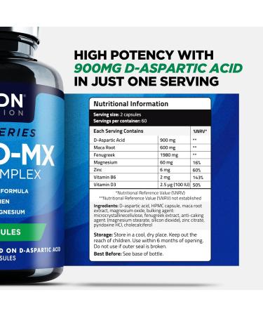 Test Boosters for Men - Premium Testosterone XL 60 Days Supply Supports Normal Testosterone Levels & Muscle - Zinc & Magnesium Booster Male Supplement UK Formulated - Packaging May Vary - Buy Online on GoSupps.com