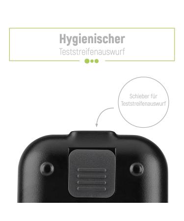 Adia Blood Sugar Measuring Device (mg/dl) with 110 Test Strips & Lancets - Maxi Savings Set for Diabetes Self-Control - Buy Online on GoSupps.com