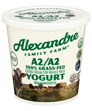Alexandre Family Farms Organic Plain Yogurt, 24 OZ