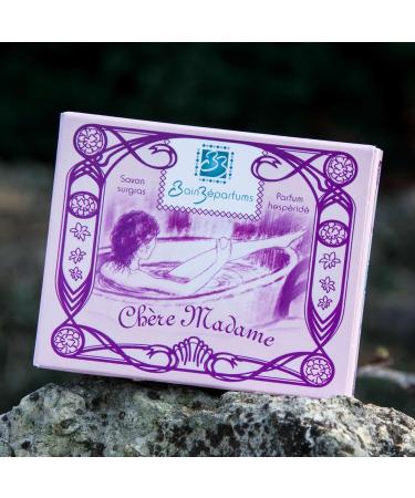  BAINZ PARFUMS Natural soap surgras "Dear Madame" - floral lemon fragrance-100g - Buy Online on GoSupps.com