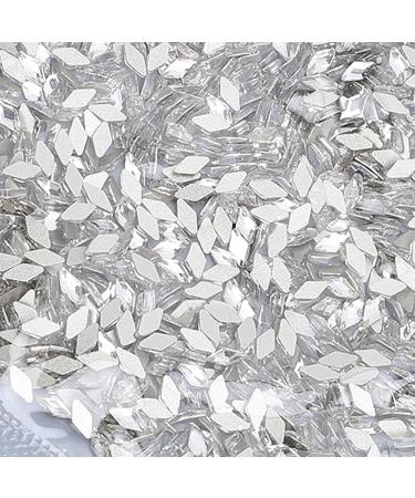 Sonew DIY Nail Art Rhinestones Mini Sparkling Transparent Nail Art Diamond Manicure Tips Decorations for Home Salon - Buy Online on GoSupps.com