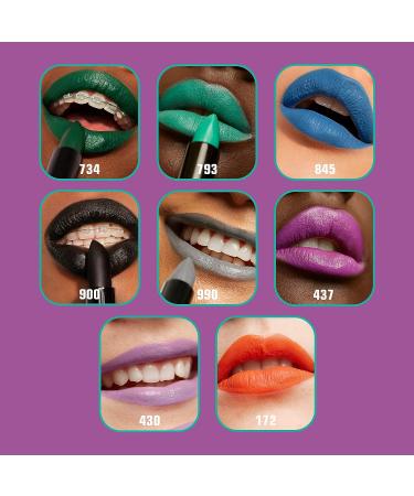 3INA Makeup Blue Lipstick 845 - Long Lasting Matte Lip Colour with Vitamin E & Shea Butter - Vegan & Cruelty Free - Buy Online on GoSupps.com