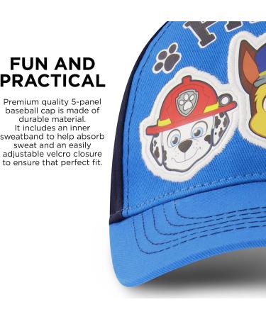 Nickelodeon Paw Patrol Boys Toddler Hat | Kids Baseball Cap Ages 4-7 | Blue - Buy Online on GoSupps.com