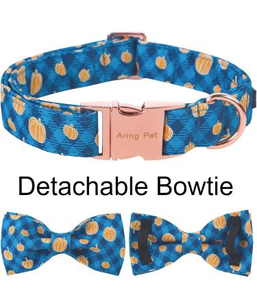 Shop Aring Pet Halloween Dog Halison - Adjustable Cotton Plaid Pumpkin Hog Band for Small Dogs | Festive Halloween Accessory - Buy Online on GoSupps.com