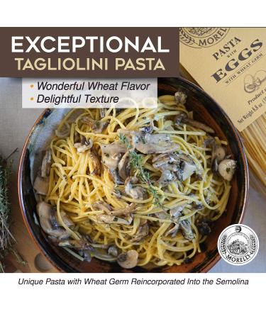 Morelli Pasta Egg Tagliolini - Handmade Italian Gourmet Pasta - 8.8 Oz (Pack of 2) - Buy Online on GoSupps.com