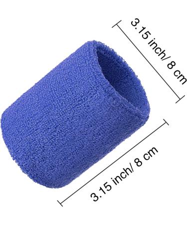 Bememo Cotton Welding Bands for Women & Men - Multi-Colored 12 Pieces - Perfect for Tennis Basketball Running & Gym Training - Buy Online on GoSupps.com