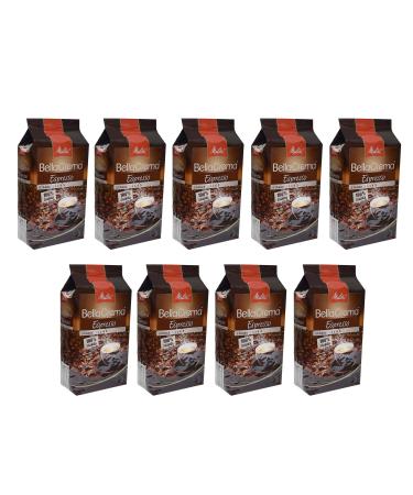Melitta Bella Crema Espresso Melitta BellaCrema 100% Arabica Coffee Beans 9 x 1 kg 9 x 1000 g