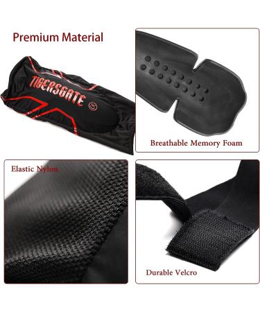 TIGERSGATE 4 Pcs Cycling Elbow and Knee Pads for Men and Women - Skating Shin Guards - Buy Online on GoSupps.com