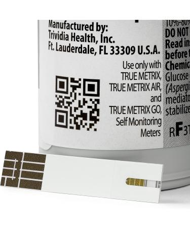 Leader True Metrix Blood Glucose Test Strips 50 Count - Self Monitoring - Box of 50 - Buy Online on GoSupps.com