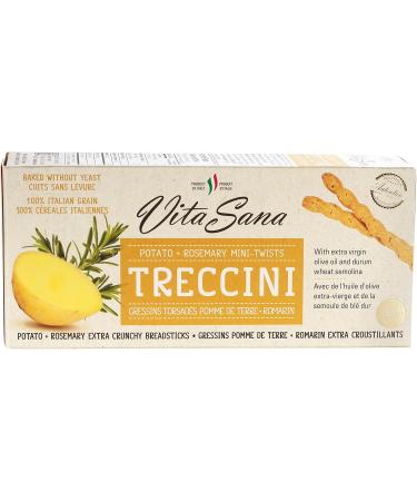 Vita Sana Mini Treccini Bread Twists Potato & Rosemary 150 g - Buy Online on GoSupps.com