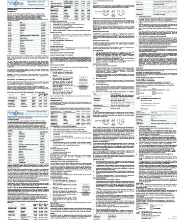 Prime Screen Fentanyl FYL Urine Test Dip Card New Batch - WFTY-114 10 Pack  - Buy Online on GoSupps.com