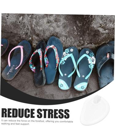 FRCOLOR 6 Pairs Gel Toe Pads Sandals | Anti-Slip Forefoot Cushion & Metatarsal Support for Women - Buy Online on GoSupps.com