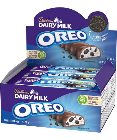 Cadbury Dairy Milk Oreo Chocolatey Bars 38 g (Pack of 12) Chocolate 38 g (12 Count) - Buy Online on GoSupps.com