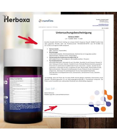 Herboxa NAD+ | Nicotinamide Riboside | Niaigen Patented Formula with Kaneka CoQ10 Vitamin E & B12 for Fatigue Relief - 60 Capsules - Buy Online on GoSupps.com