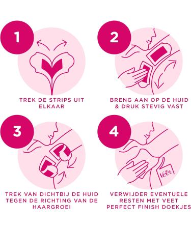 VEET EASY GEL - 30 Cold Wax Strips Underarms - Sensitive Skin - No Rubbing - Long-Lasting Hair Removal - Buy Online on GoSupps.com