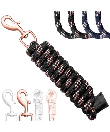 Esposita Leading Prickership Casting Solid Champion Edition with panic hooks or carabin hooks snap hooks knit (black/ rose gold snap hook) black/ rose gold snap hook