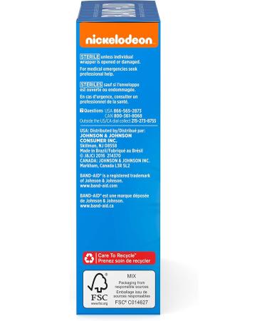 Buy Band-Aid Adhesive Bandages for Kids & Toddlers | Nickelodeon PAW Patrol | Assorted Sizes 20 ct | International Shipping Available - Buy Online on GoSupps.com