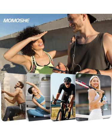 Momoshe 10 Pairs Breathable Sneakers Socks for Men & Women | Cotton Sports & Running Half Socks | Unisex 39-42 | 5 White + 5 Gray - Buy Online on GoSupps.com