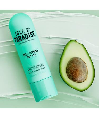 Isle of Paradise Self Tanning Body Butter - Hydrating Gradual Self Tan for Golden Glow | Vegan & Cruelty-Free | 6.76 Fl Oz - Buy Online on GoSupps.com