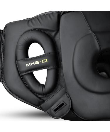 Mytra Fusion Headguard - Boxing MMA Kickboxing Taekwondo & Karate Training - One Size Fits All International Shipping - Buy Online on GoSupps.com