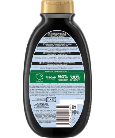 Garnier Botanic Therapy Activated Charcoal & Black Cumin Oil Shampoo 400 ml - Buy Online on GoSupps.com