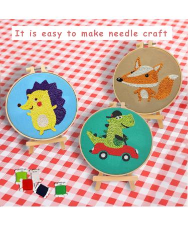 Punch Needle Starter Kit for Adults - Beginner Embroidery Pen Set - Buy Online on GoSupps.com