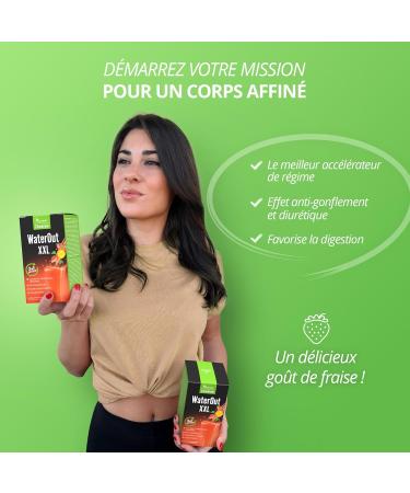 Draineur WaterOut XXL - Magnesium parsley nettle dandelion artichoke - Detox - Draining and diuretic drink - 30 sachets - Buy Online on GoSupps.com