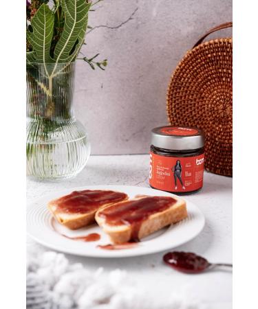 BAM Strawberry Jam No Added Sugar Perfect Topping for Desserts Home and Professional Baking 200g - Buy Online on GoSupps.com