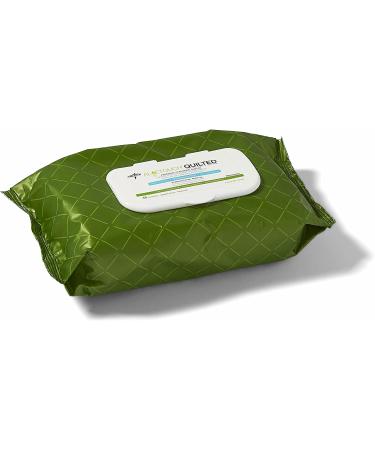 Medline FitRight Aloe Quilted Heavyweight Cleansing Cloth Wipes, Unscented - 48 Pack, 8 x 12 inch - Adult Incontinence Wipes - Buy Online on GoSupps.com