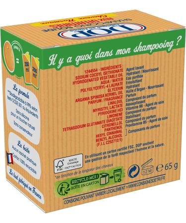 DOP - Solid Shampoo - For Hair - With Vitamins - 65 g - Buy Online on GoSupps.com