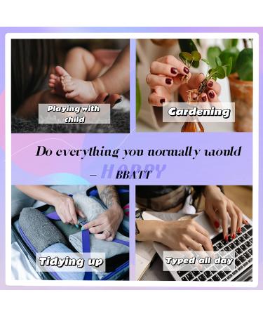 French Long Square Pink Heart Press on Nails - 24 Pcs Set | Coffin & Ballerina Style | Acrylic False Nails for Women & Girls - Style109 - Buy Online on GoSupps.com