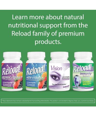 Reload! Immunity Antioxidant Echinacea Vitamins A C D Zinc Selenium Ginkgo Aloe Probiotic/Prebiotic Fenugreek Capsule 120ct 30 Day Supply - Buy Online on GoSupps.com