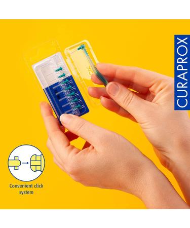 Curaprox CPS 06 Prime Interdental Brushes Refill 8pc 2.2mm Turquoise - Pack of 1 - Buy Online on GoSupps.com