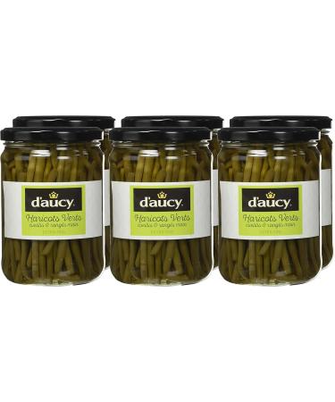 d'aucy Hand Picked/Ranked Green Beans 58 cl 530 g - Pack of 6 - Buy Online on GoSupps.com