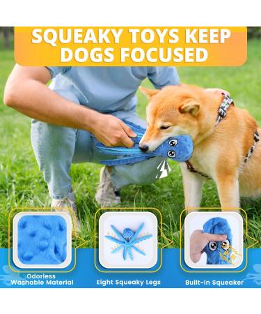 Puppy Toys 8 Pack for Small Dogs Luxury Dog Chew Toys with Squeaky Plush Toys Rope Toys and Ball Teething Toys for Puppy Supplies - Buy Online on GoSupps.com