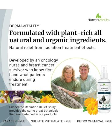 Radiation Burn Relief Spray | Calendula Soothing Spray for Sensitive Skin | Unscented & Organic Moisturizing Treatment – 4 oz - Buy Online on GoSupps.com