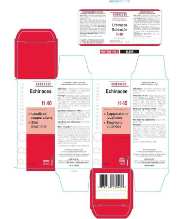 Homeocan - Echinacea H40 Liquid Drops 30ml - Strengthen the Immune System and Help Relieve Localized Suppurations and Skin Eruptions - Relief from Sore Throat Repeated Earaches Colds and Cough - Buy Online on GoSupps.com