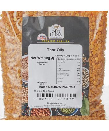 Old India Toor Oily 1kg - Buy Online on GoSupps.com