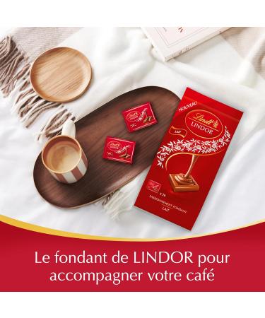 Lindt - Bag of LINDOR Individual Squares - Milk Chocolate 188 g - Buy Online on GoSupps.com