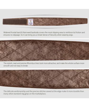 Deamlover Brown Wig Grip Headband - Edge Saver for Wigs - Buy Online on GoSupps.com