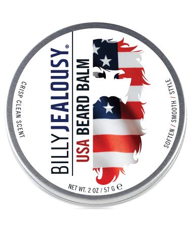 Billy Jealousy Beard Balm with Light Hold & Low Shine Everyday Beard Styling Balm Loaded With Coconut Shea & Sunflower Oils For Smooth & Nourished Beard & Skin USA Edition