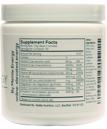 Healthy Energy Drink Powder - Stevia & Natural Caffeine | Elevated Energy Fizzy Drink Mix | Strawberry Lemonade | 30 Servings - Buy Online on GoSupps.com