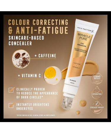 Max Factor Masterpiece Eye Enhancer Honey 4 Anti-Fatigue Corrector Brightening and Color Corrector - Buy Online on GoSupps.com