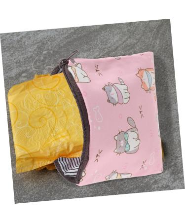 Minkissy Tampon Organizer Set - 2 Pcs Multifunctional Pocket Storage for Women | Decorative Menstrual Binding Bag - Buy Online on GoSupps.com
