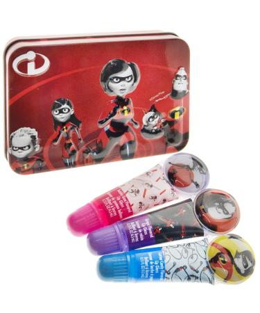 TownleyGirl The Incredibles Sparkly Lip Set for Girls 3 Pack | Decorative Tin Included - Buy Online on GoSupps.com