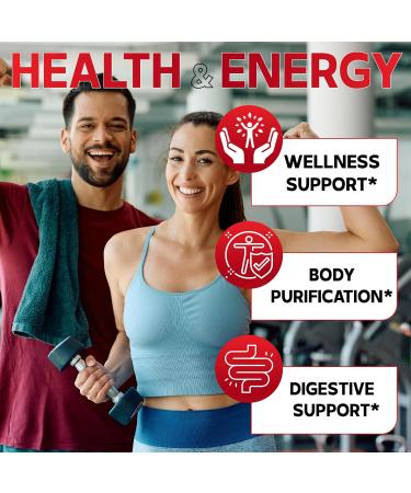 DEDICAD Wormwood Capsules - 12 Herbs Blended Black Walnut, Cloves, Ginger, Turmeric, Cinnamon, Apple, Quassia - 2 Packs 50 Capsules - Buy Online on GoSupps.com